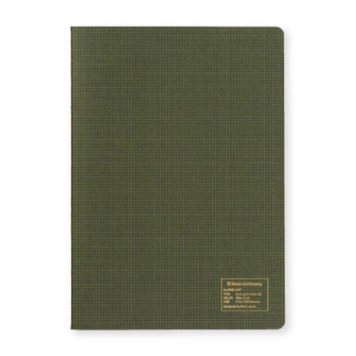 Kleid Stationery A5 Notebook - Olive