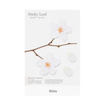 Transparent Sticky Note - Large White Cherry Blossom