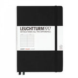 Leuchtturm1917 A5 Lined Notebook - Black