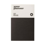Life & Pieces Your Planner 6 Month Small - Black