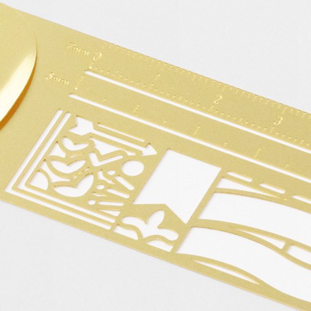 Decorative Pattern Clip Ruler - M.Lovewell