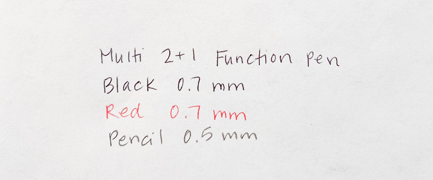 Multi 2+1 Function Pen Refill - M.Lovewell