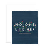 No One Like Her Card - M.Lovewell