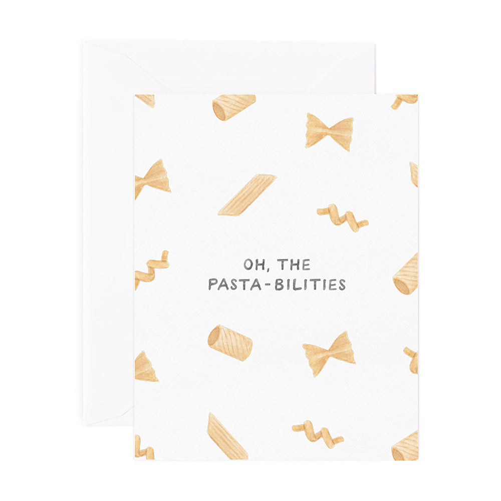 Oh The Pasta-bilities Card