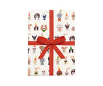 Party Pups Gift Wrap Sheet