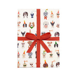 Party Pups Gift Wrap Sheet