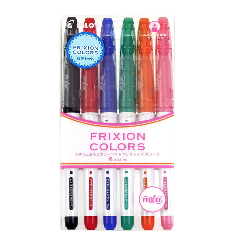 Pilot Frixion Colours Felt Tip - Heat Eraseable Pen