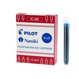 Pilot Fountain Pen Ink Refills - Pack of 12