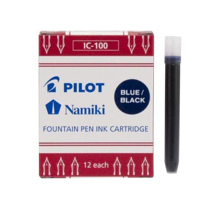 Pilot Fountain Pen Ink Refills - Pack of 12