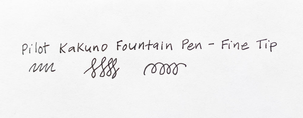 Pilot Kakuno Fountain Pen - Fine Tip - M.Lovewell