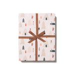Pink Tree Gift Wrap Sheet
