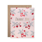 Thank You Raspberries Card