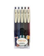 Vintage Sarasa 0.5mm Gel Pen Color Set 1