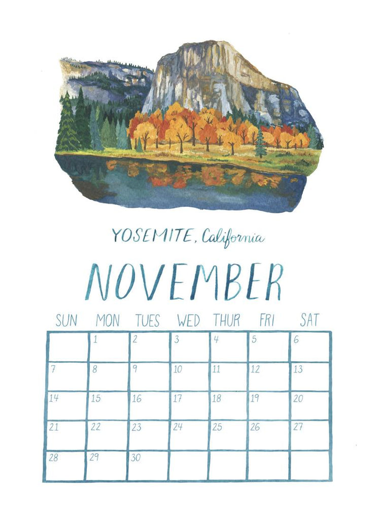 Scenes of the West Coast 2026 Calendar