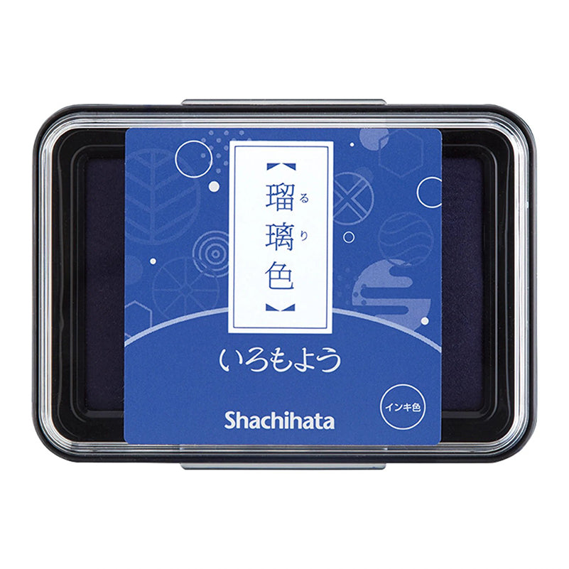 Shachihata Iromoyo Ink Pad - Blue