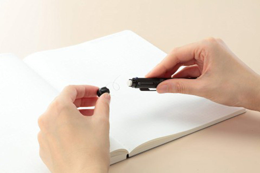 Stalogy 4 Functions Pen 0.5mm - Black