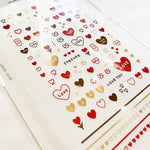 Deco Heart Stickers