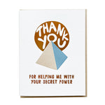 Super Power Thank You Card