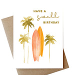 Surf Birthday Card