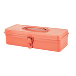 Toyo Steel Tool Box With Top Handle - Pink