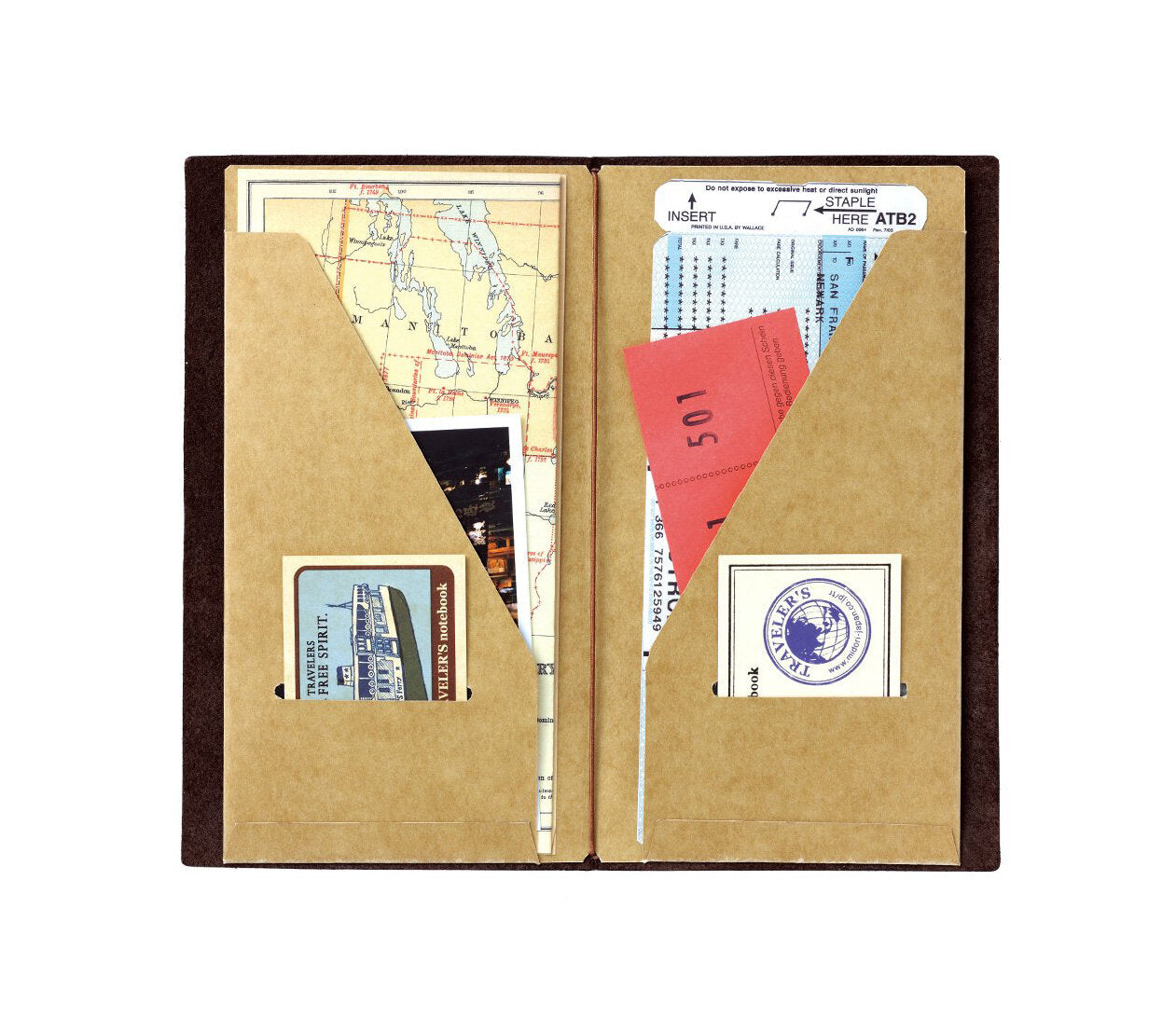 Traveler's Notebook Insert 020 - Kraft File – M.Lovewell