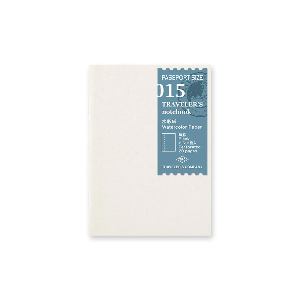 Traveler's Notebook Passport Insert 015 - Watercolor - M.Lovewell