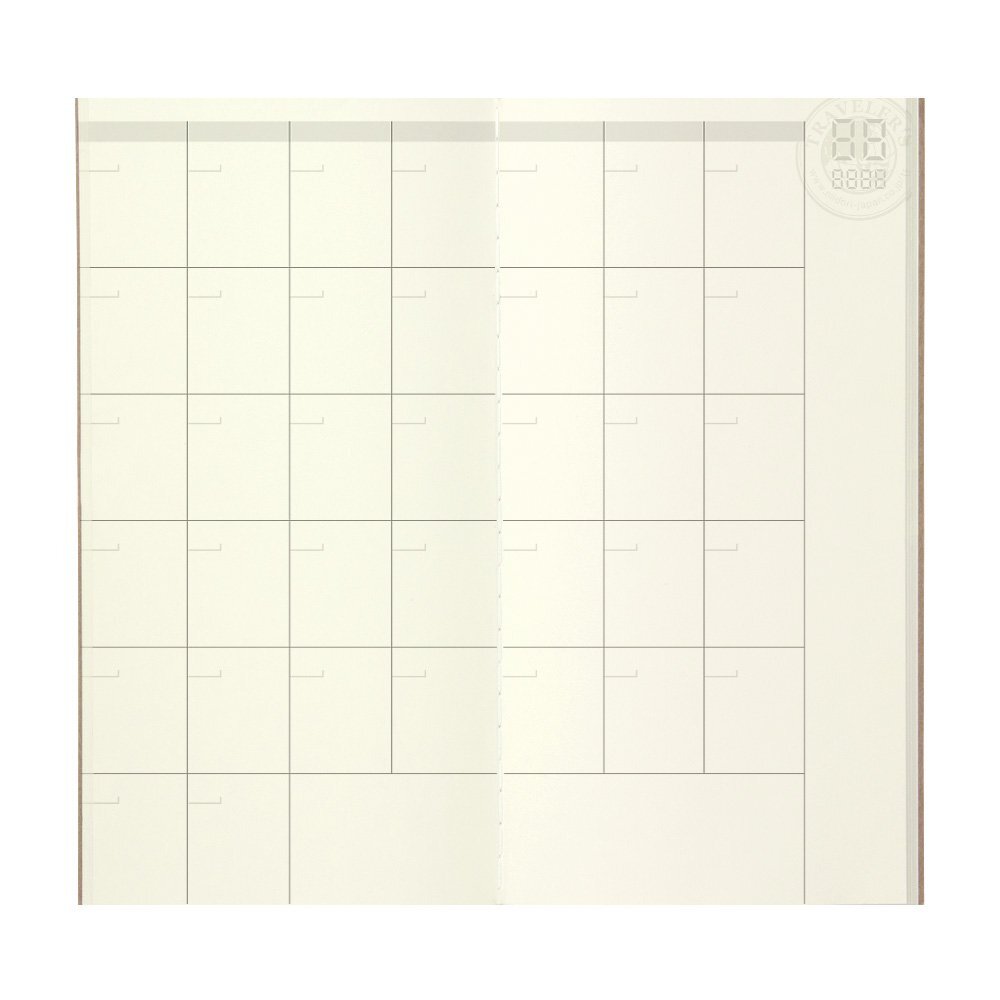 Midori Traveler's Notebook Insert 017 - Free Diary - M.Lovewell