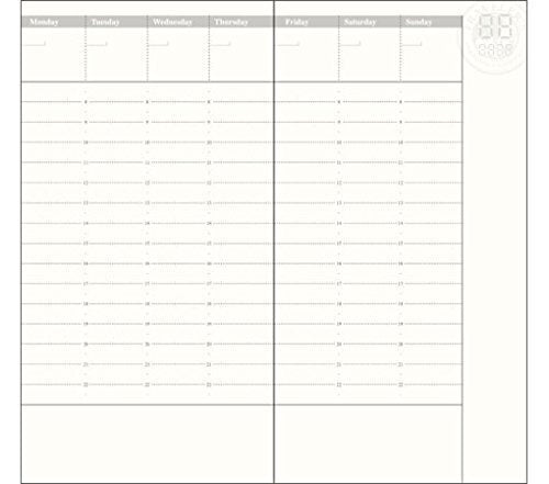 Midori Traveler's Notebook Insert 018 - Free Diary - M.Lovewell