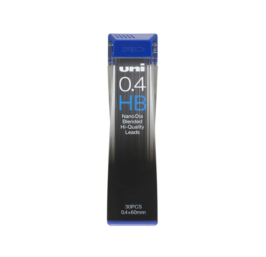 Uni HB Mechanical Pencil 0.4mm Lead Refill - M.Lovewell