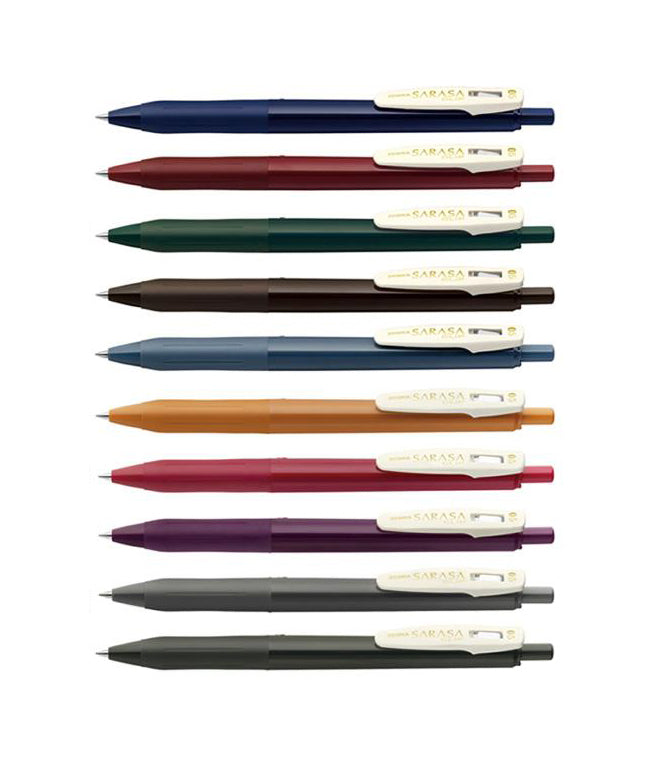 Zebra Sarasa Clip Gel Pen - 0.5 mm - Decoshine Color - Gold