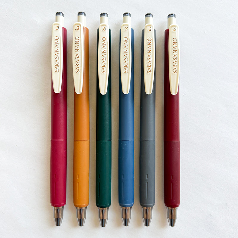 Vintage Sarasa Nano 0.3mm Gel Pen - M.Lovewell