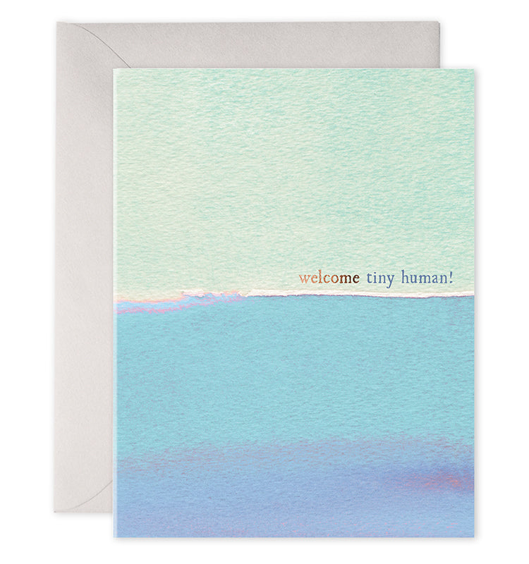 Welcome Tiny Human Card