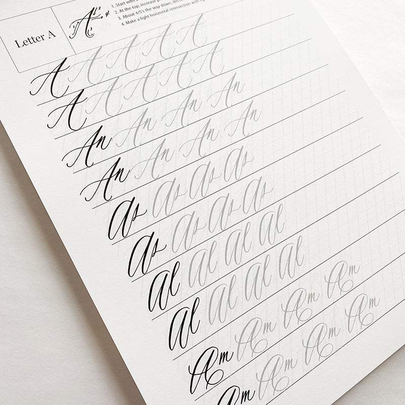 Copperplate Calligraphy Tutorial Copperplate calligraphy tutorial