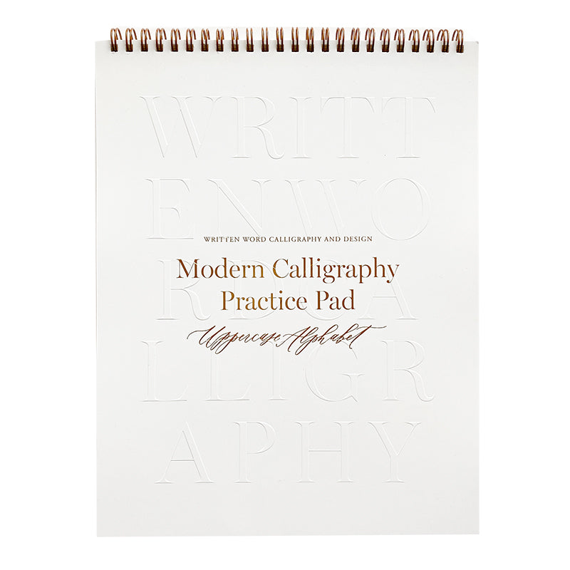 Calligraphy Word Written Practice Notebook Improve Stock Photo