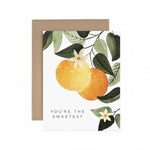 You're the Sweetest Orange Bloom Card