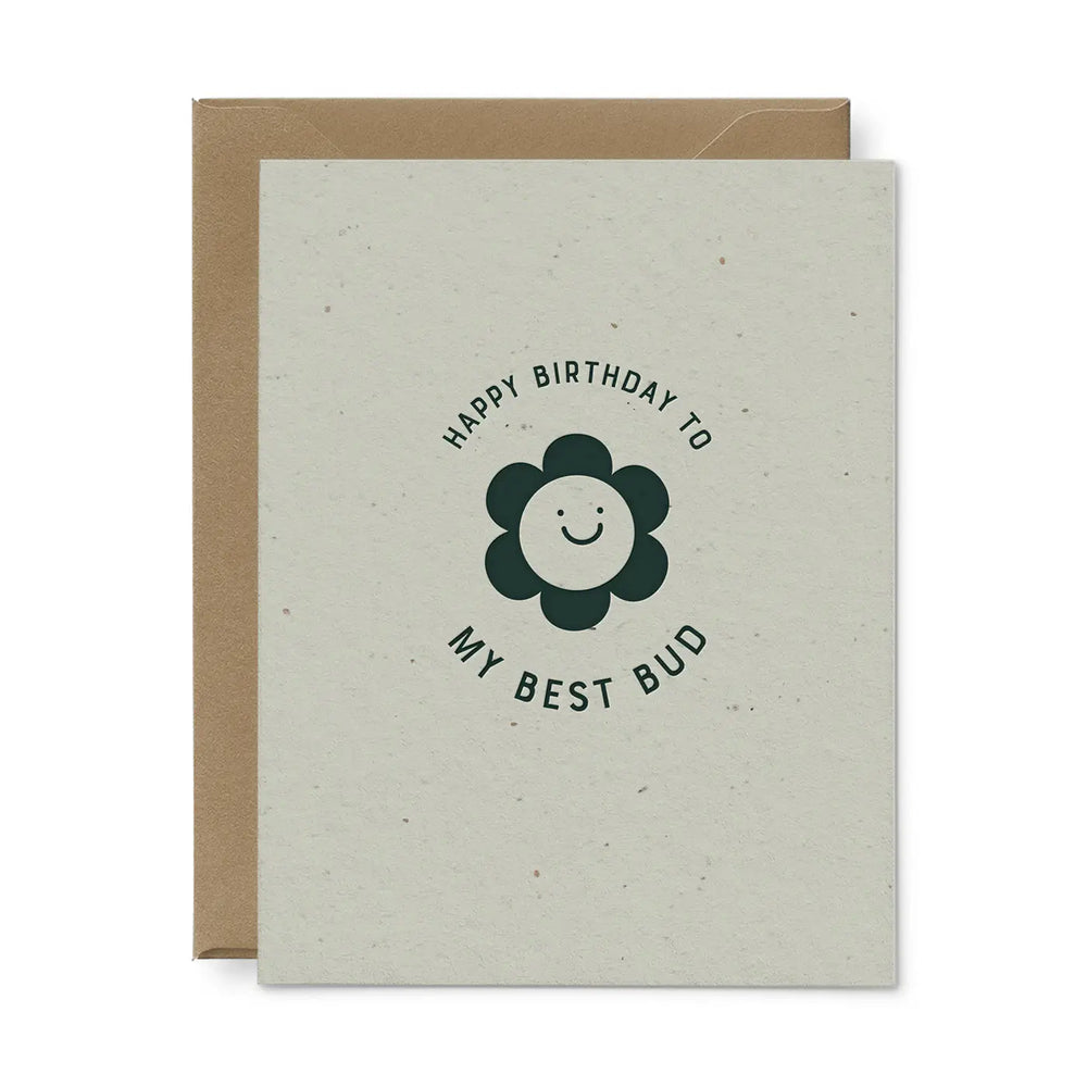 Best Bud Plantable Birthday Card
