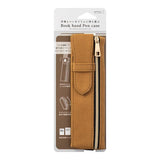 Midori Book Band Pen Case B6 - A5 - Brown