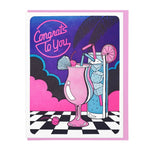 Congrats Cocktail Card