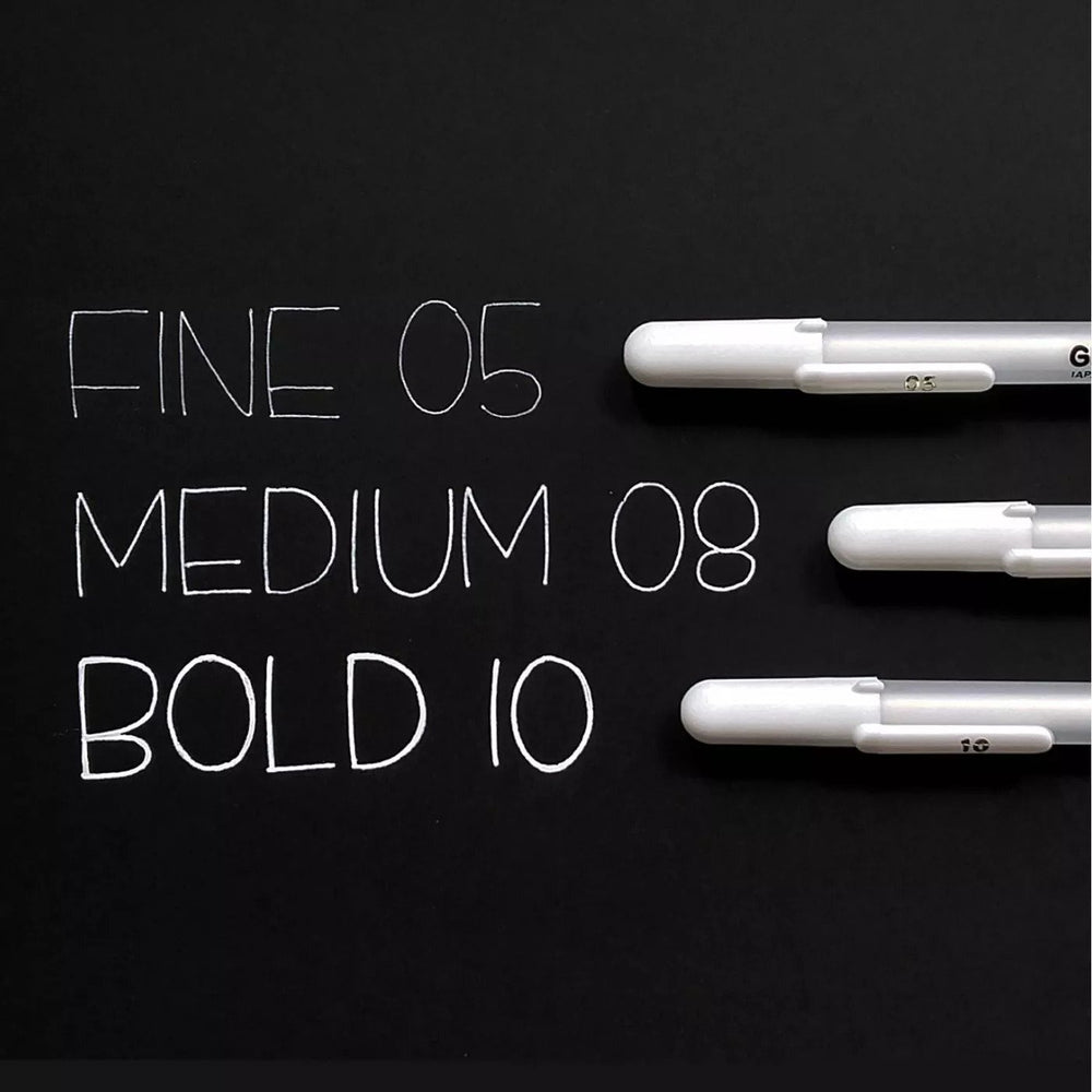 Gelly Roll Classic Pens 3 Tip Sizes - M.Lovewell