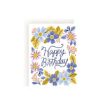 Floral Frame Birthday Card