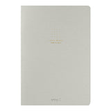 Midori Soft Color Notebook A5 Dot Grid - Gray