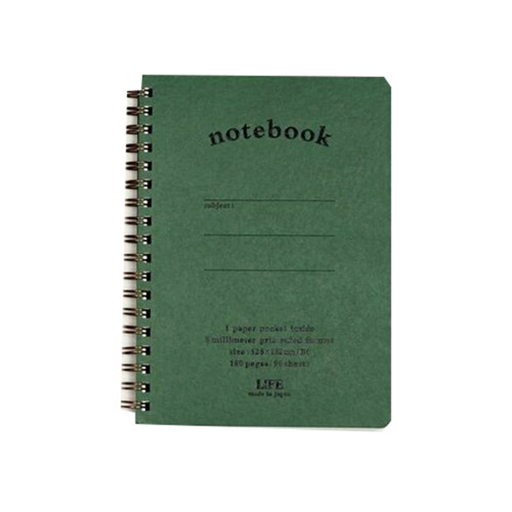 Pocket Notes B6 - Green