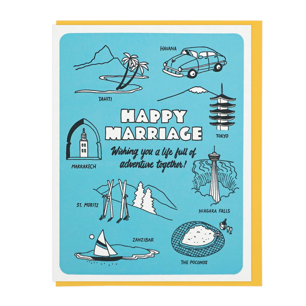 Happy Marriage Adventure Card