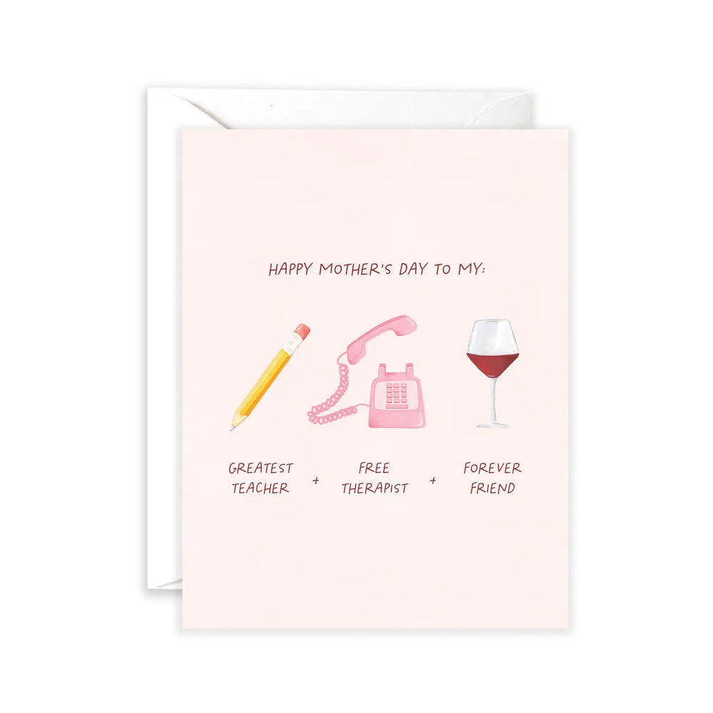 Mom Roles Mother's Day Card
