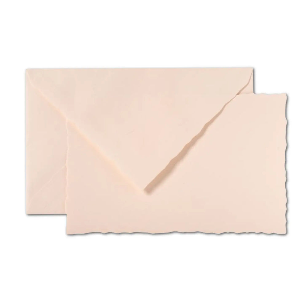 G. Lalo "Verge de France" Card & Envelope Set - Rose