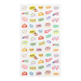 Midori Stickers for Diary Daily Records - Words